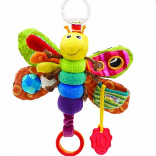 Musical Rattle Bell Doll Plush Crib Toy