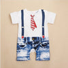 Infant Overalls Romper Shorts Bodysuit Outfit