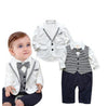 Gentleman Bow Ties Rompers Jackets