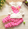 Kids Clothes Girl Baby Long Rabbit Sleeve Cotton